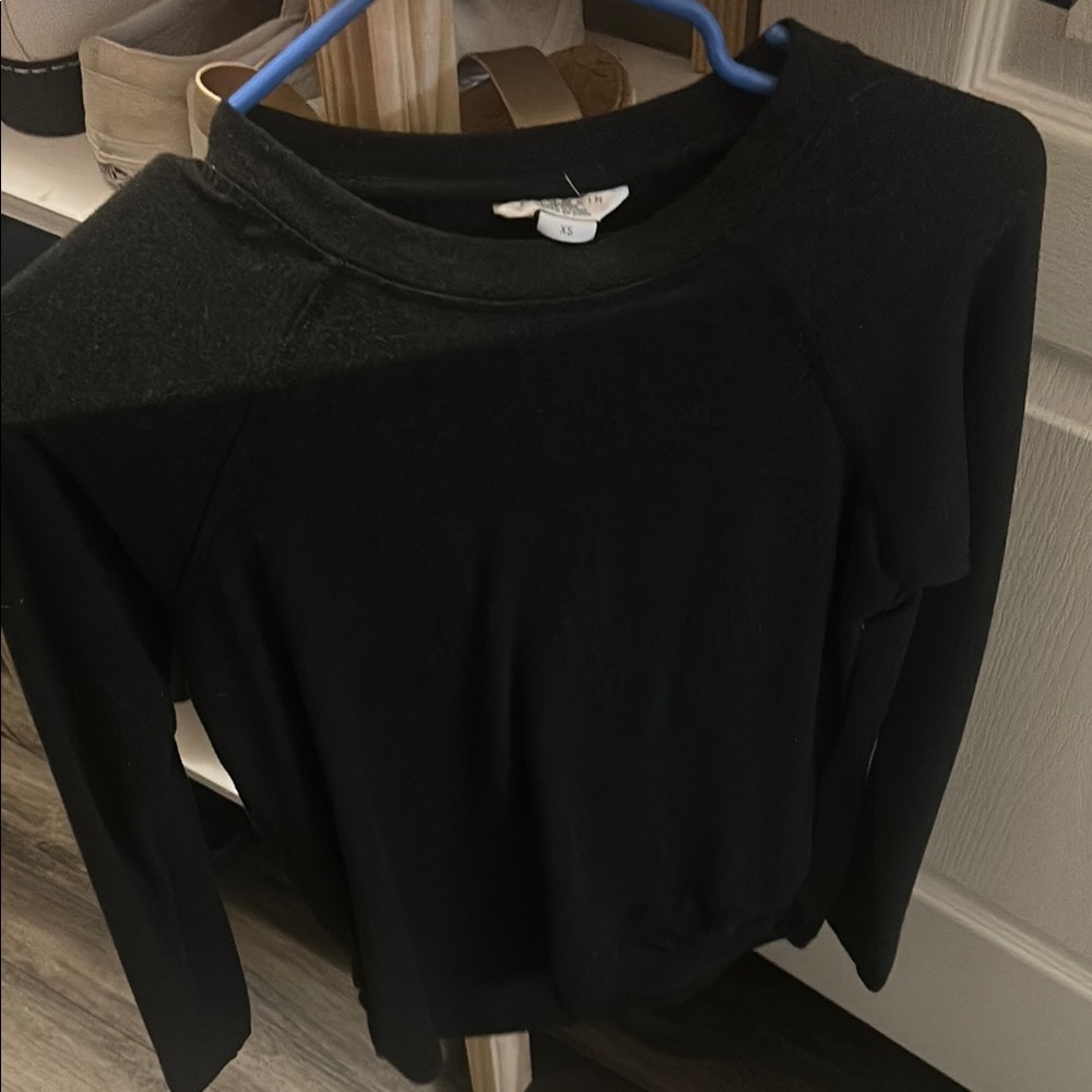 Danskin Black Long Sleeve T-Shirt
